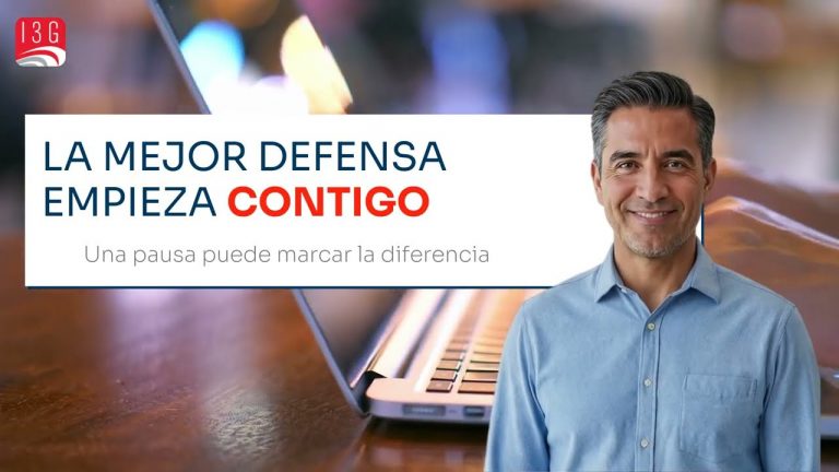 Phishing: una decisión a tiempo — video de concientización de I3G